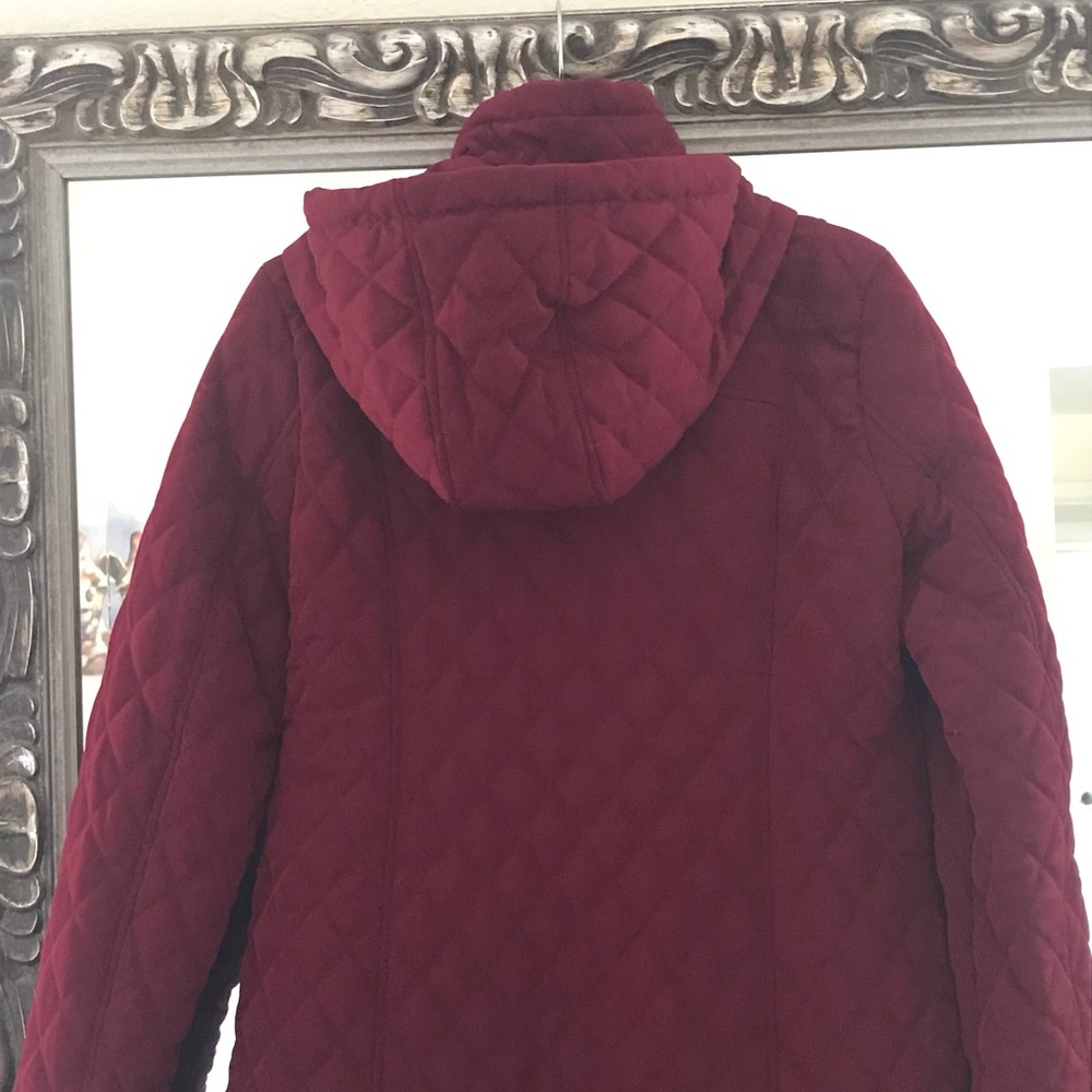 London Fog Quilted Rain Coat - Picture 6 of 6